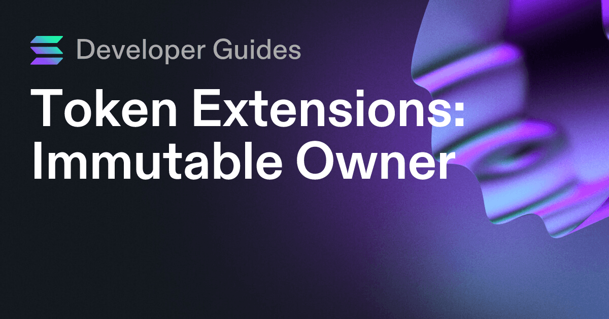 How to use the Immutable Owner extension