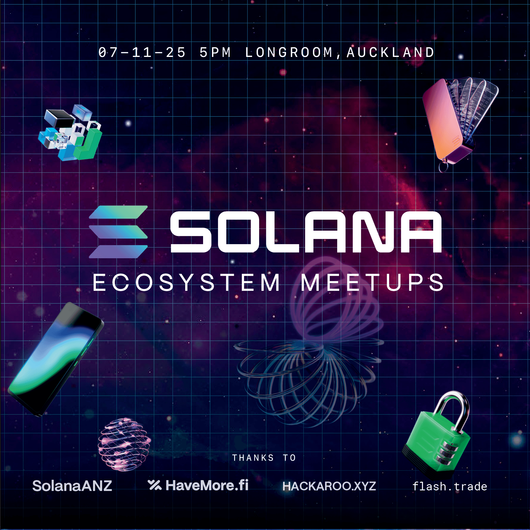 Solana Ecosystem Meetups (NOV edition now)