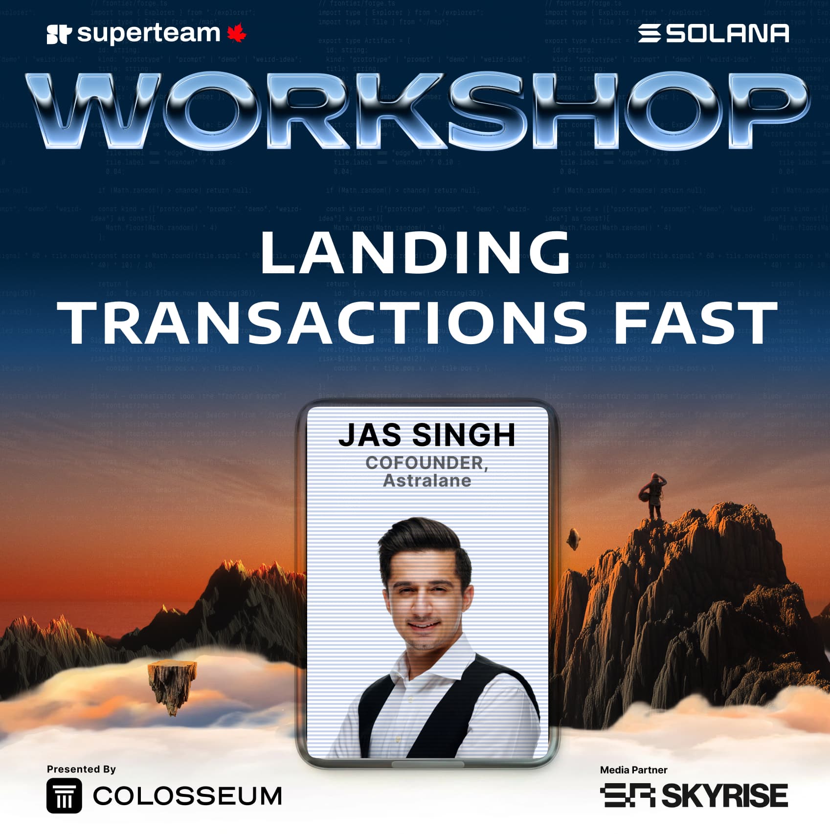 Landing Transactions Fast: Workshop for FRONTIER Builders