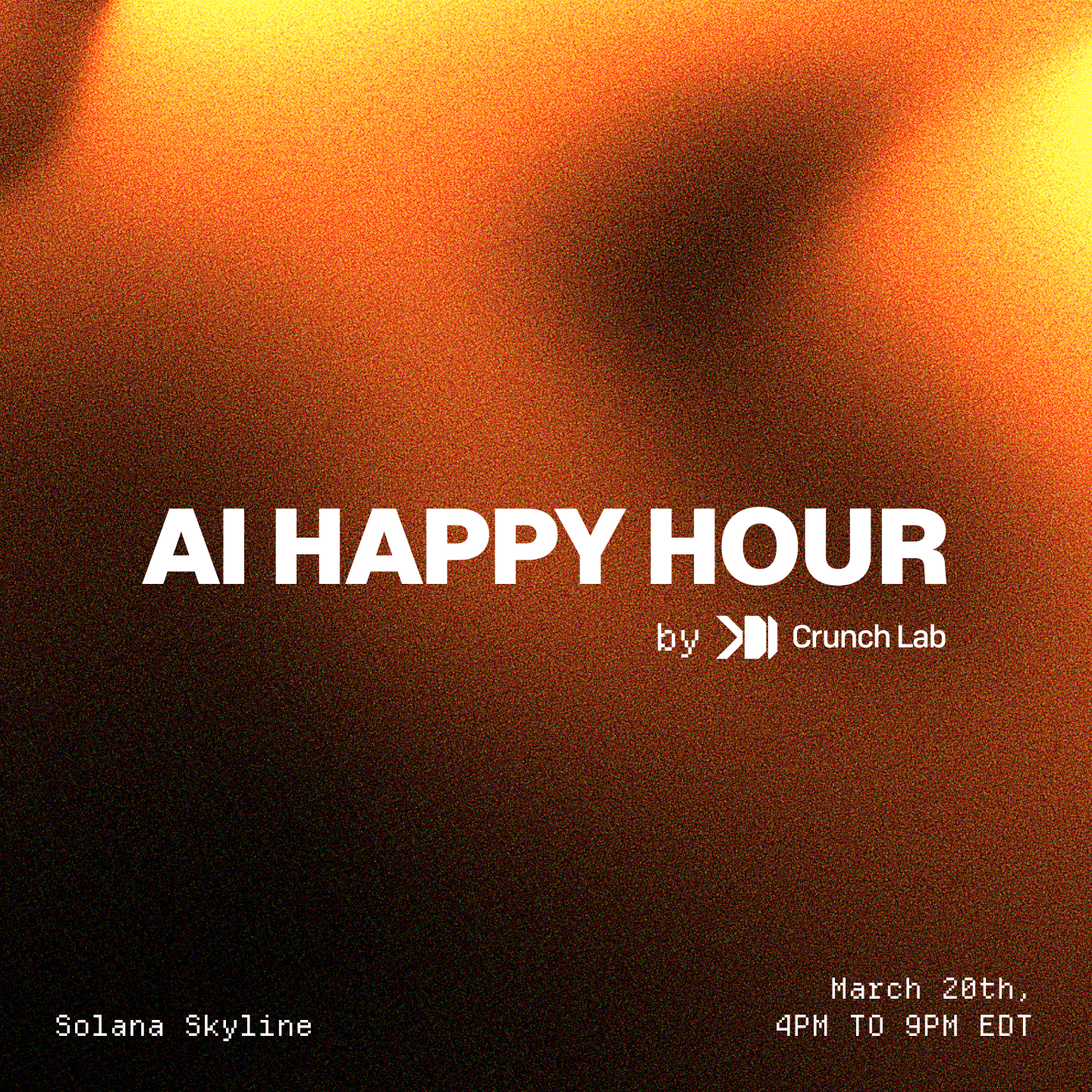 AI Happy Hour Hosted By CrunchDAO at DAS