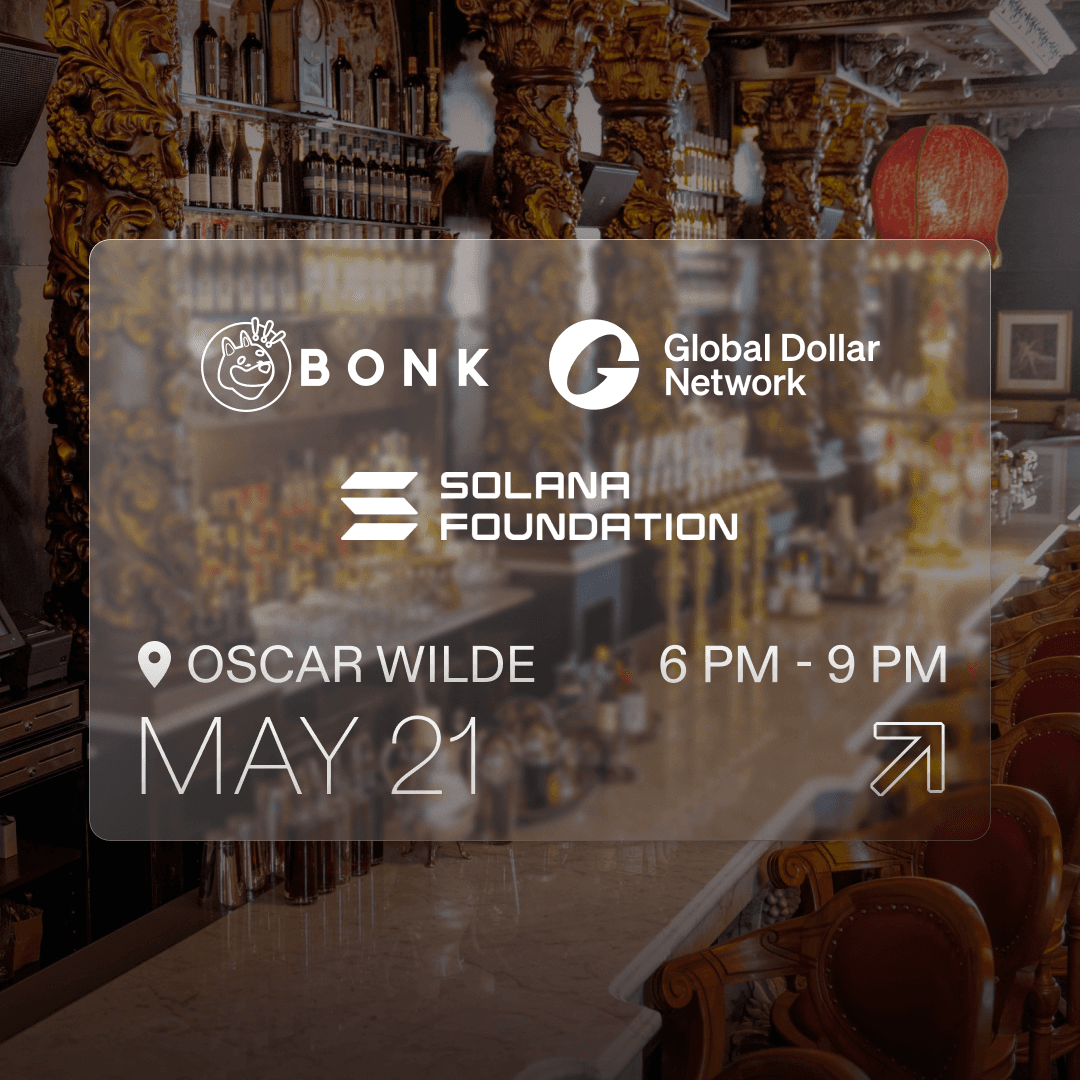 BONK x USDG x Solana Foundation