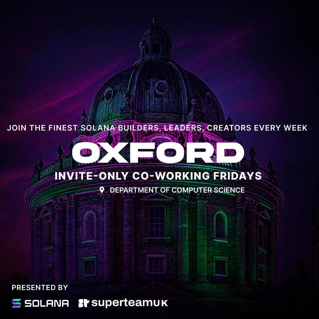 Co-Working Fridays : Oxford Chapter