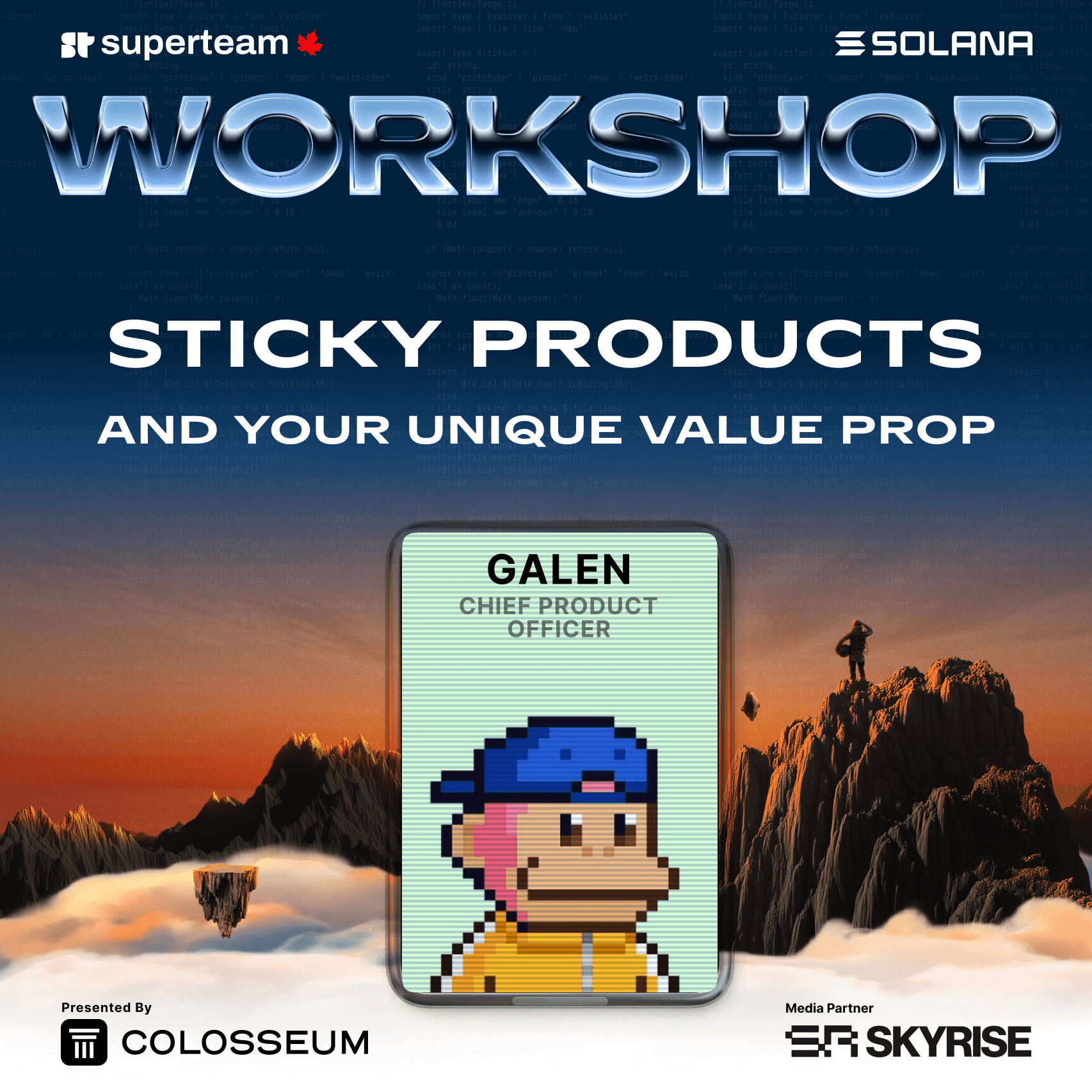Sticky Products & Your Unique Value Prop: for FRONTIER Builders.