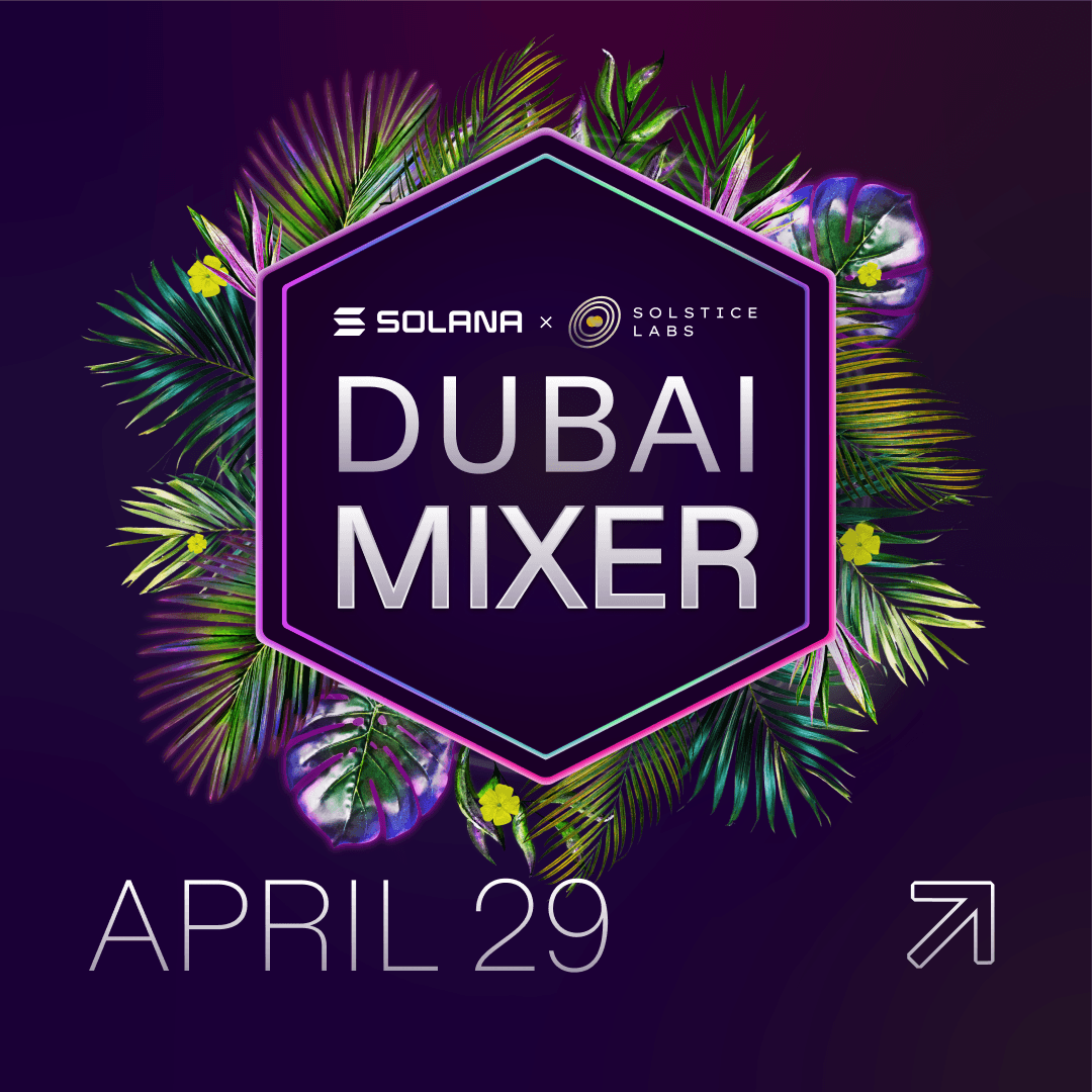 Solana Mega Mixer Dubai