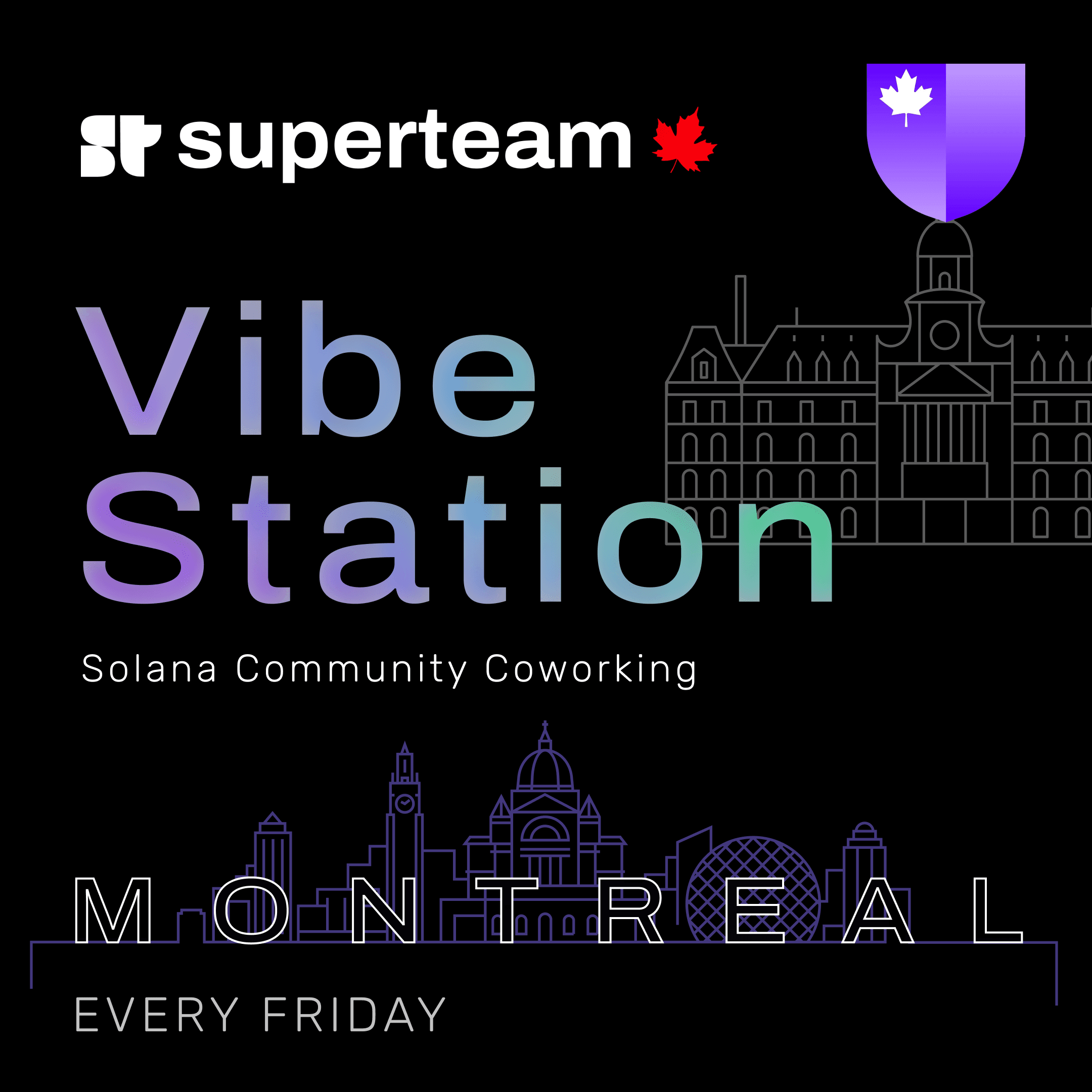 Montreal VibeStation x Stand with Crypto