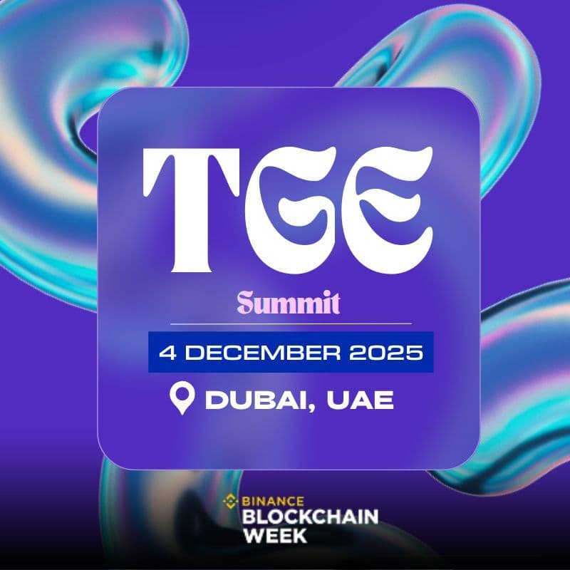 TGE Summit: Dubai 2025 Edition