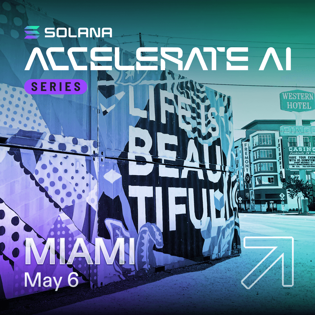 Solana Accelerate AI Miami