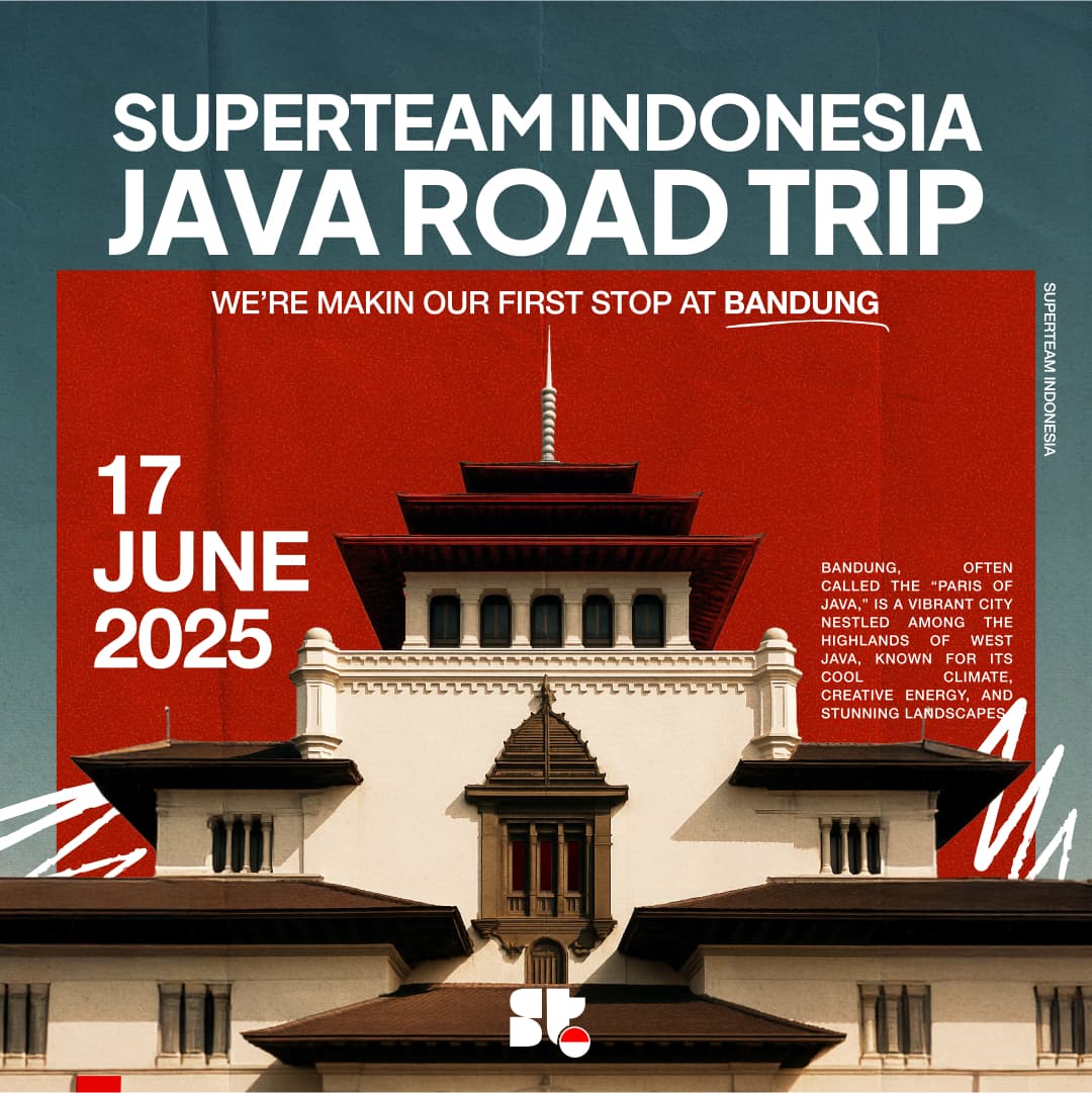 Superteam Indo Java Road Trip — Bandung