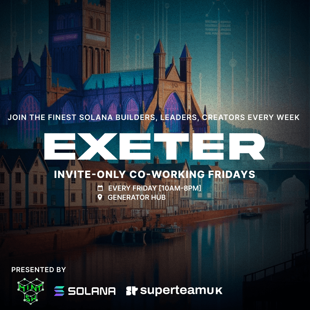 Co-Working Fridays : Exeter Chapter