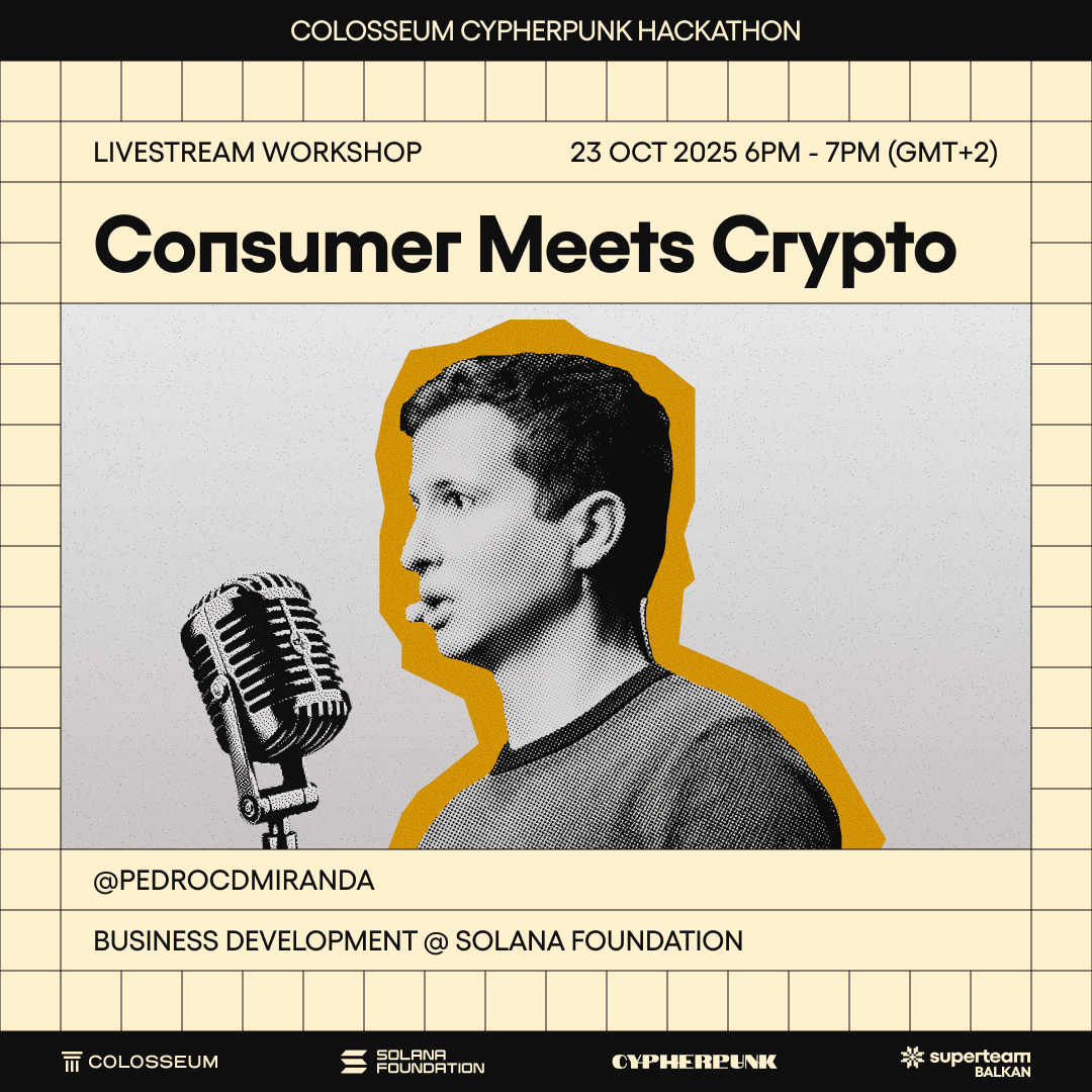 Consumer Meets Crypto w/ Pedro (Solana Foundation)
