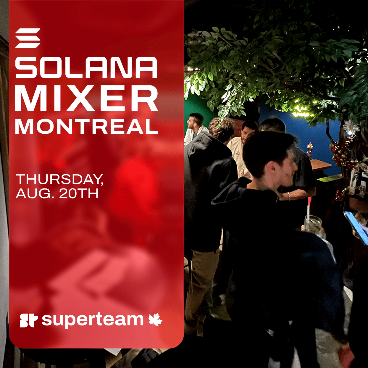 Solana Mixer Montreal