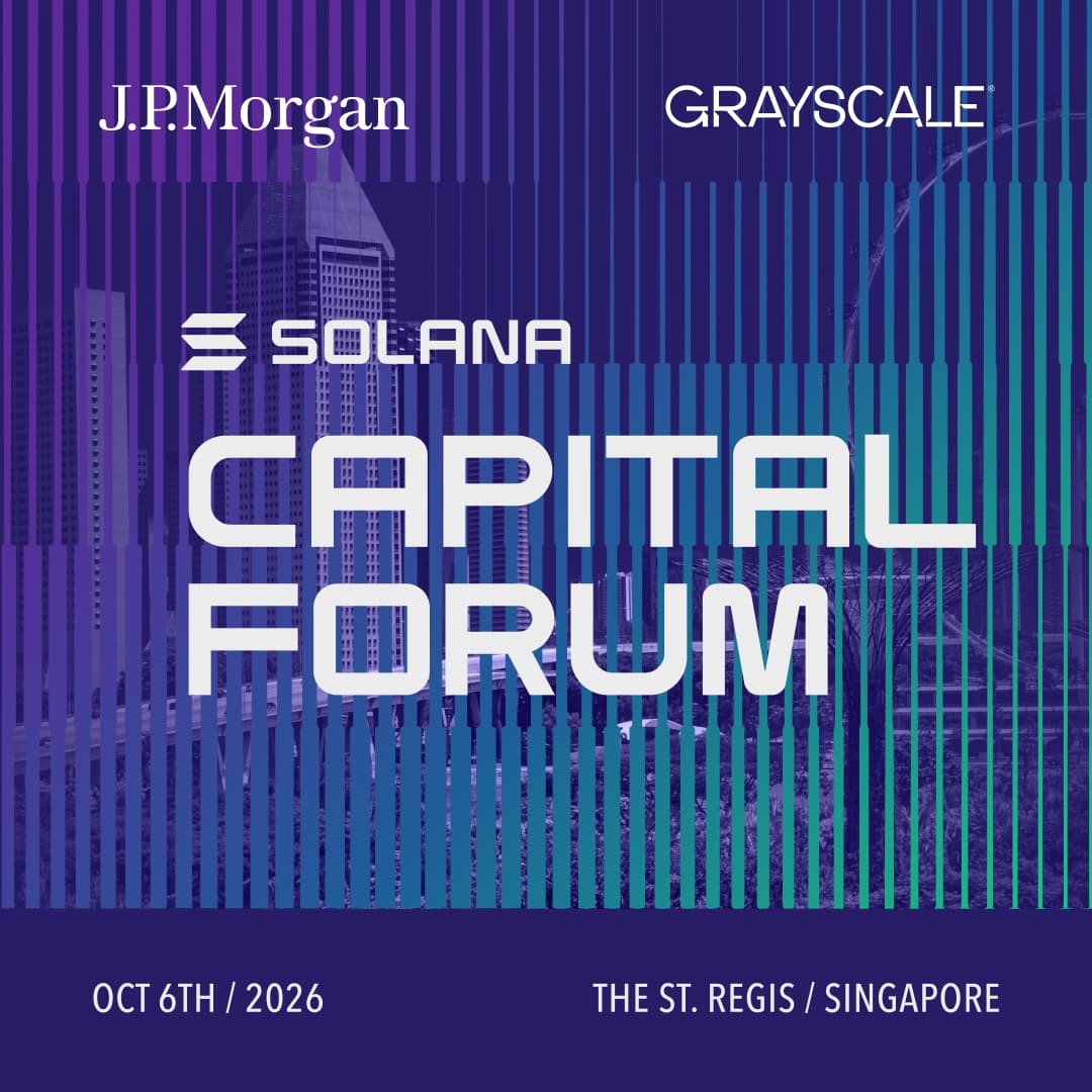 Solana Capital Forum Singapore