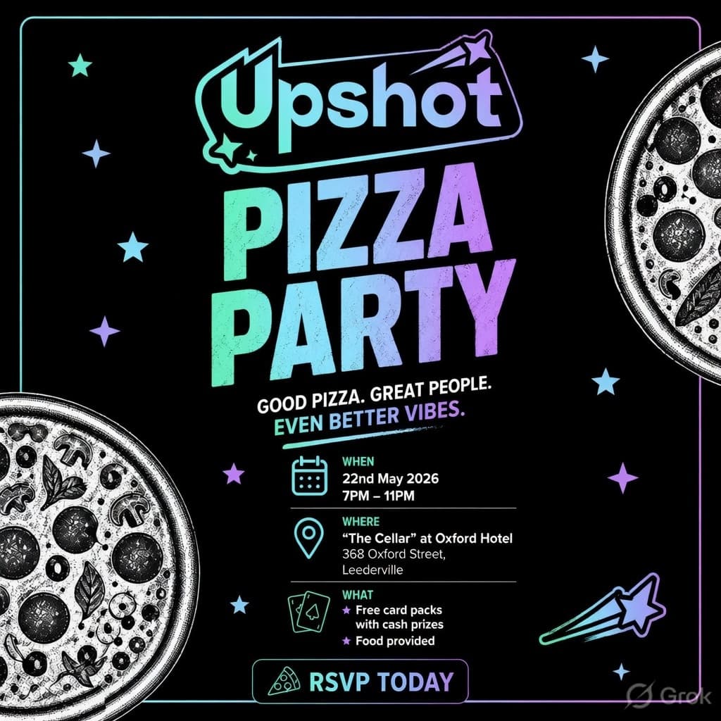 Upshot Pizza Party
