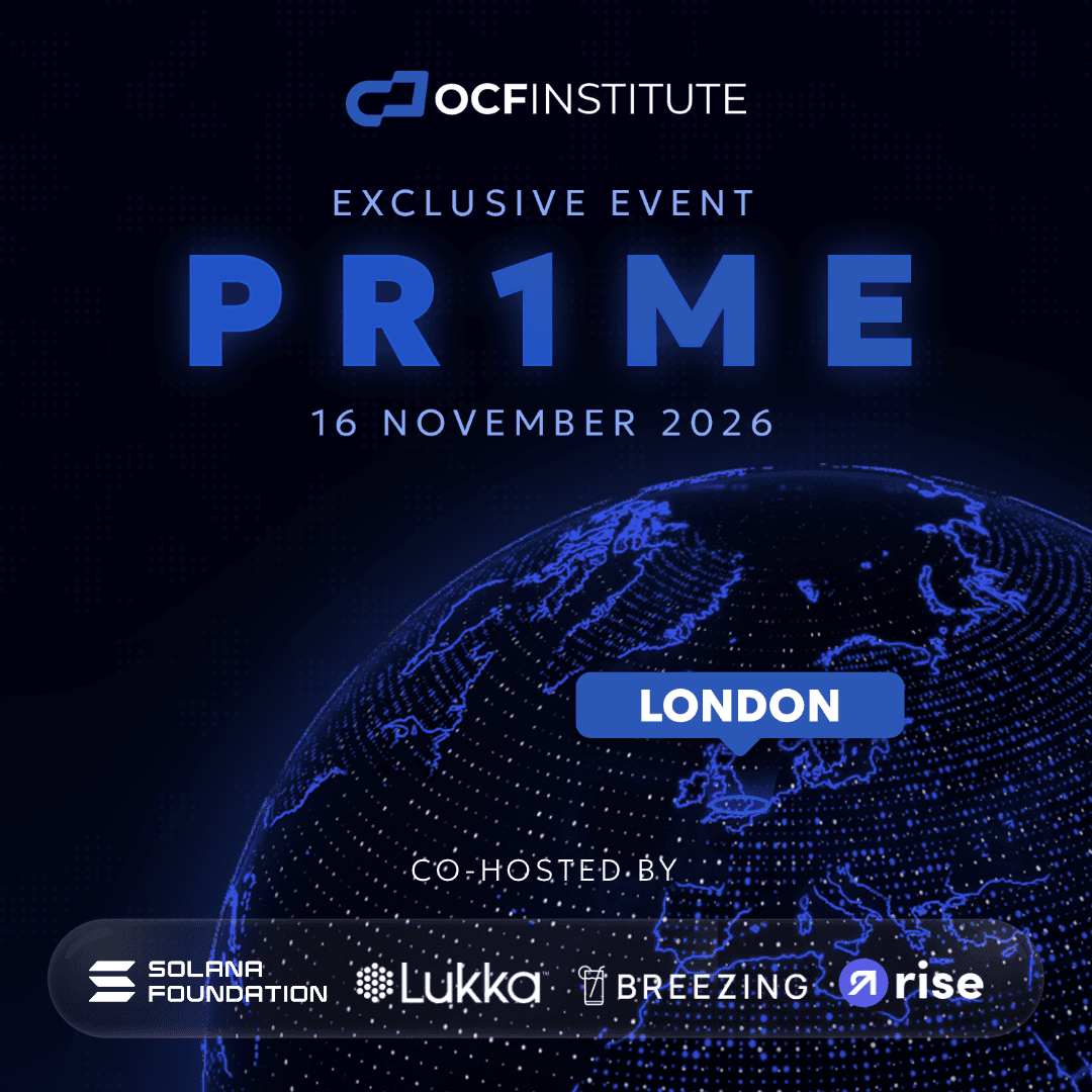 Pr1me [London Series] - Exclusive Dinner for Web3 Finance