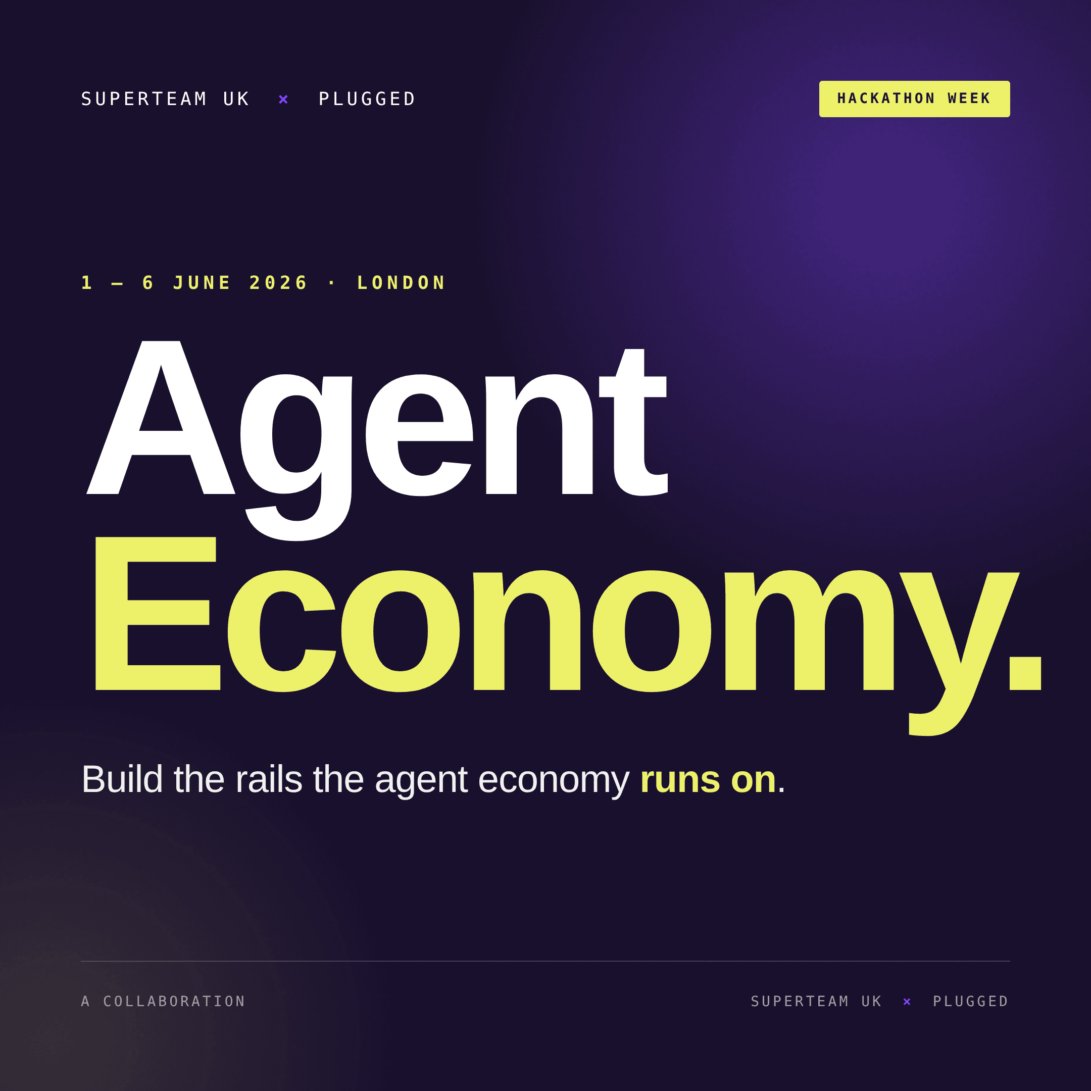 The Agent Economy Buildathon | $20k in bounties