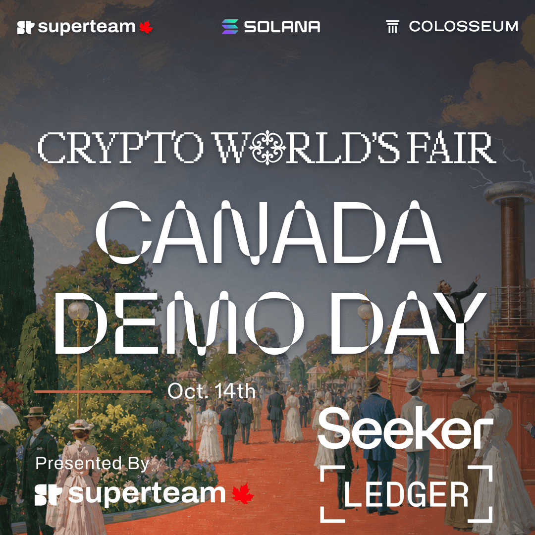 Canada Demo Day Watch Party: Colosseum Crypto World's Fair