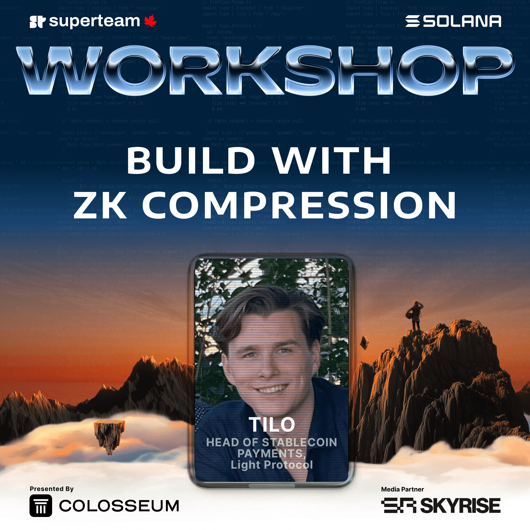 Build with ZK Compression for FRONTIER Builders.
