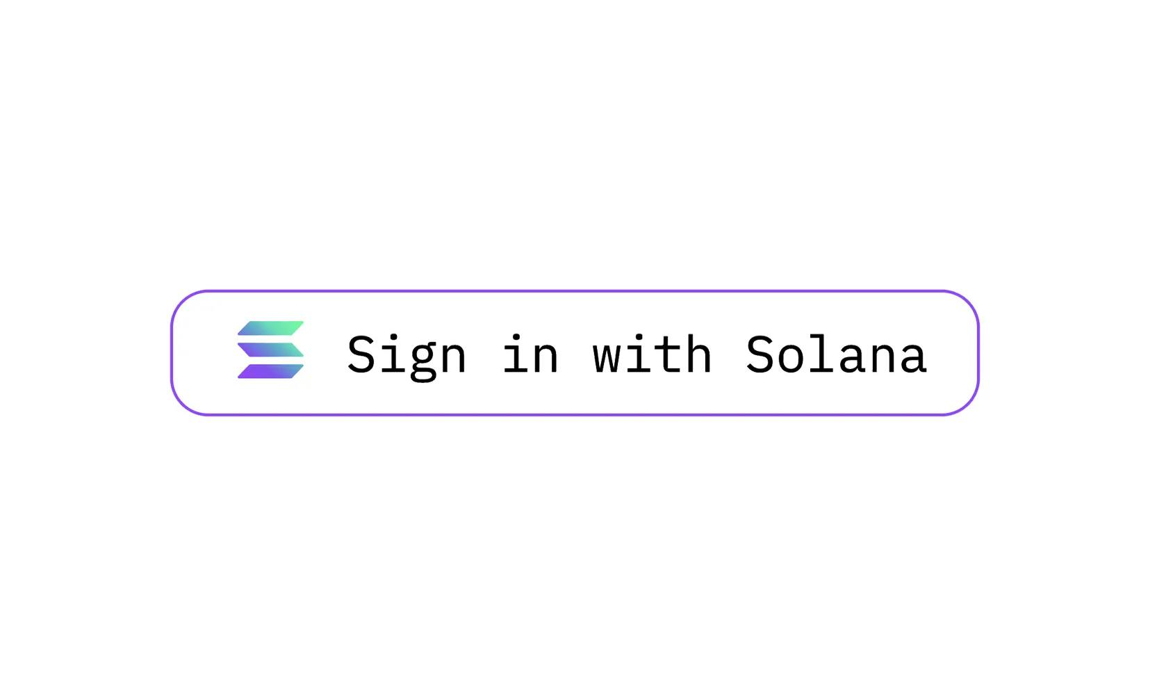 Sign in with Solana