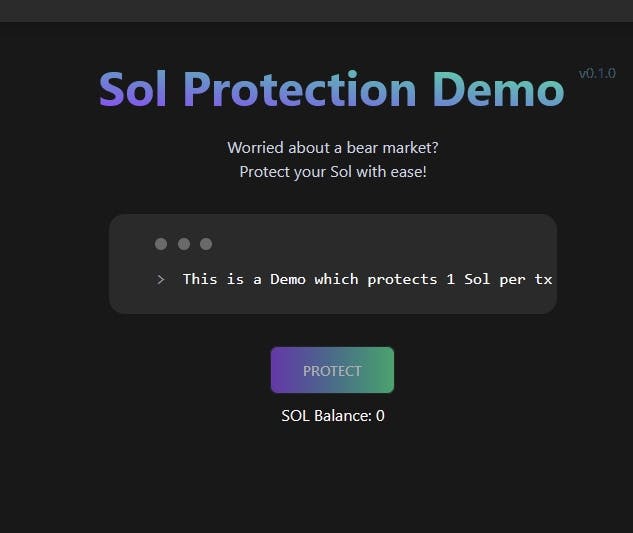 Sol Protection