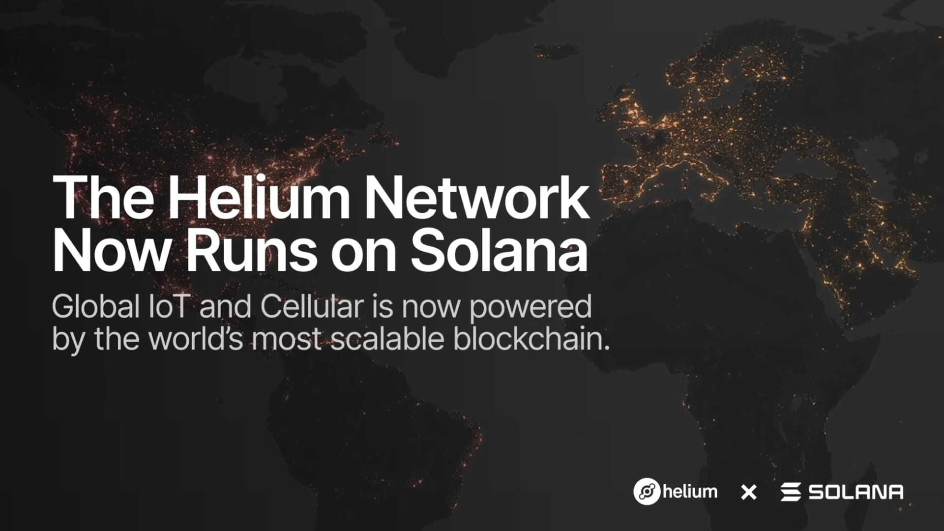 Helium upgrades to Solana, establishes a new foundation for its future
