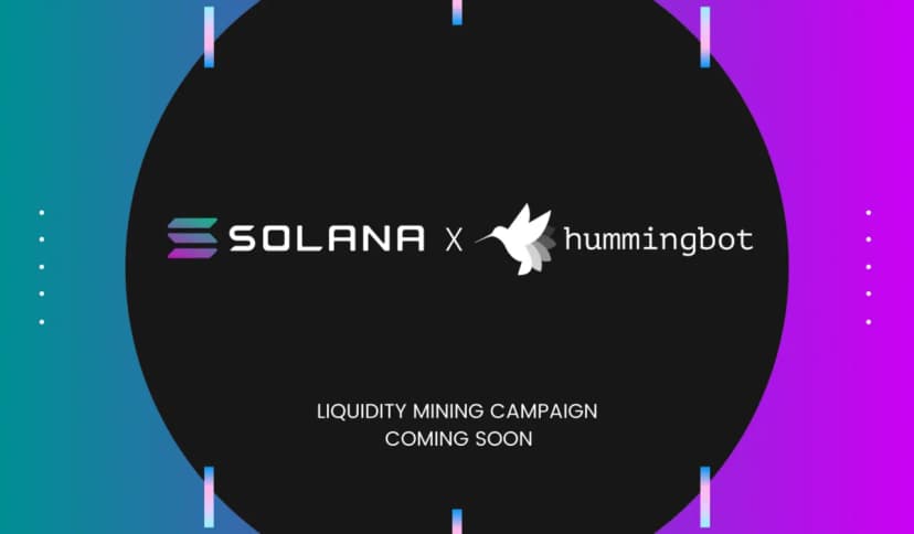 Hummingbot and Solana Team Up To Launch A Liquidity Mining Campaign