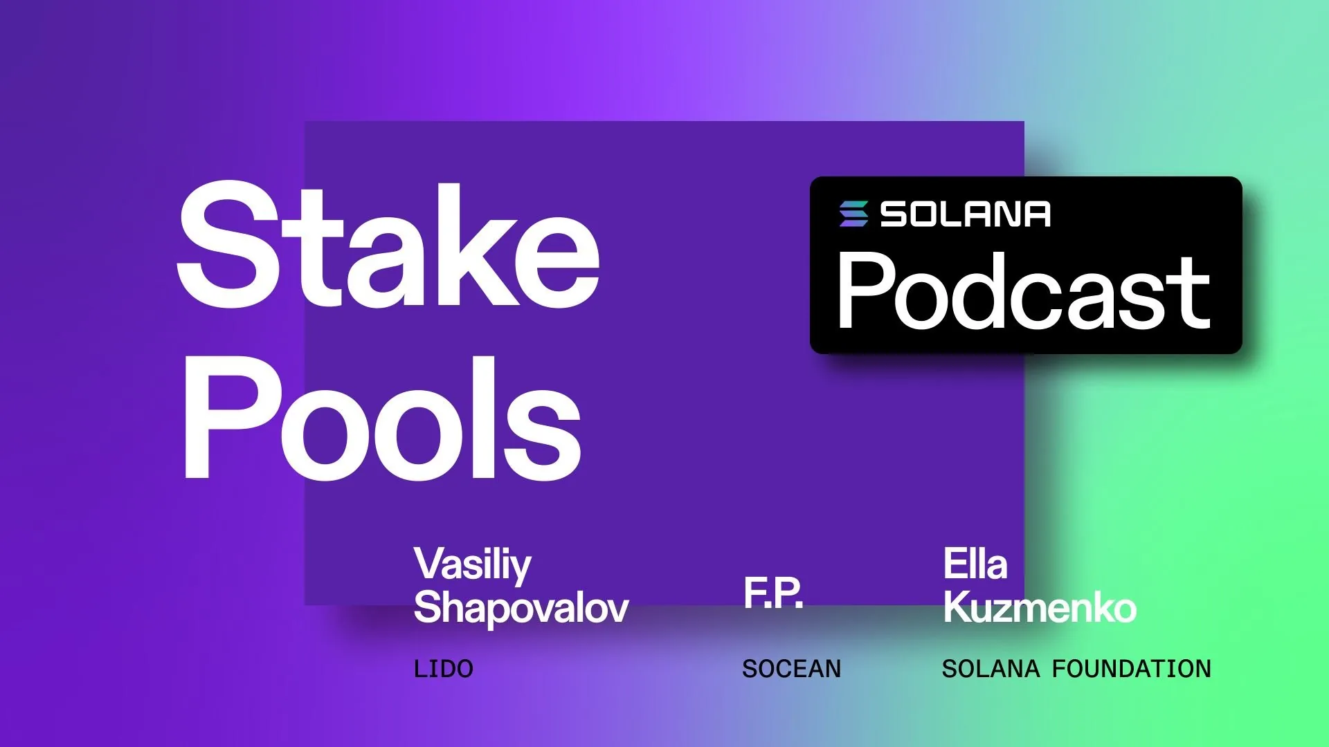 Talking stake pools with FP, Vasiliy Shapovalov, and Ella Kuzmenko