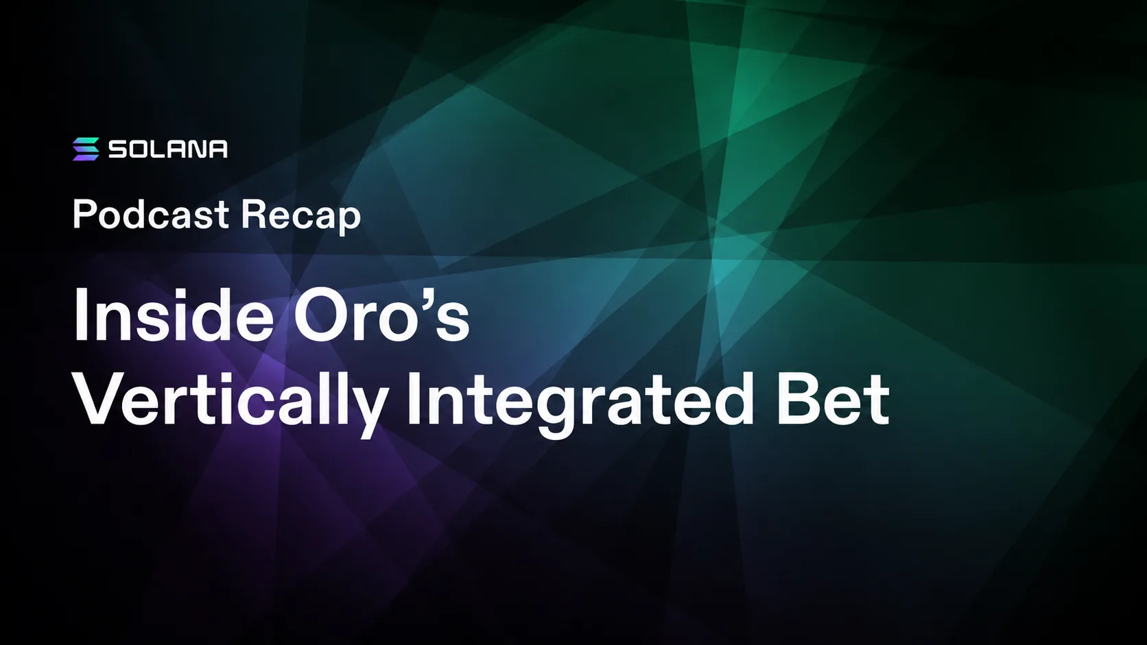 Tokenizing Gold: Inside Oro's Vertically Integrated Bet