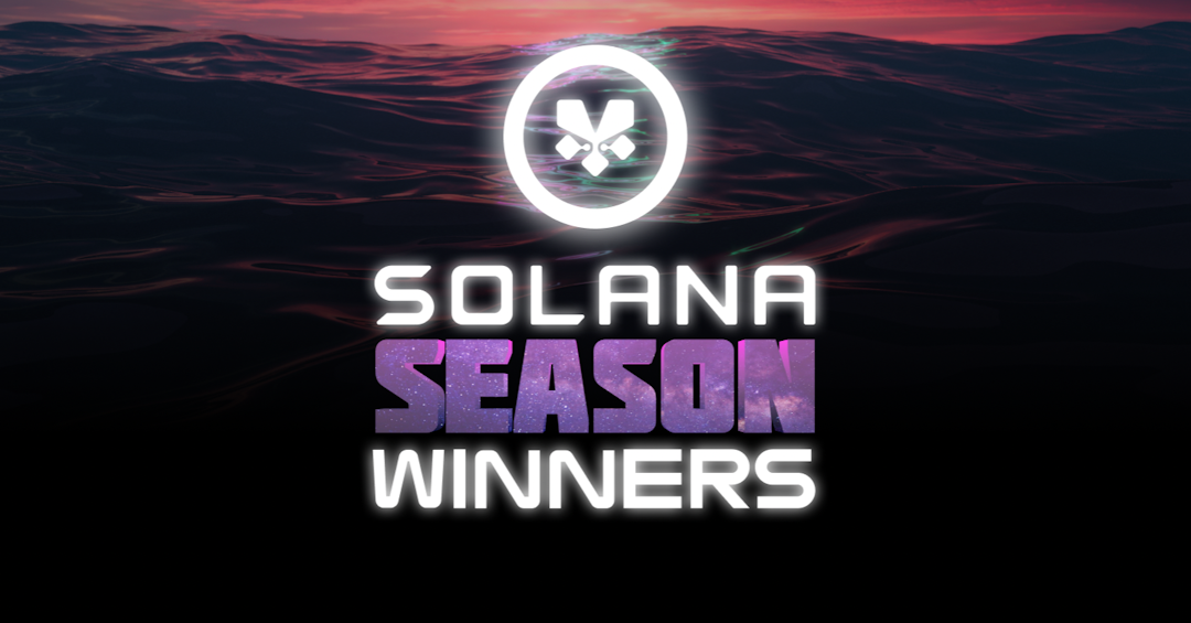 Announcing winners of the Solana Season Hackathon