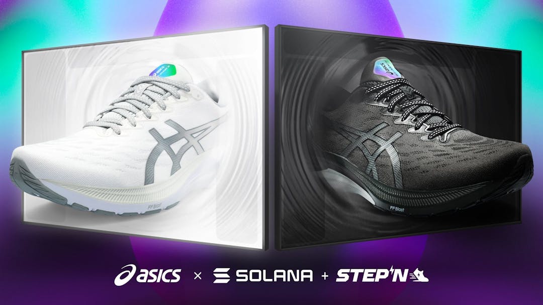 ASICS shows future of commerce with new shoes for Solana ecosystem