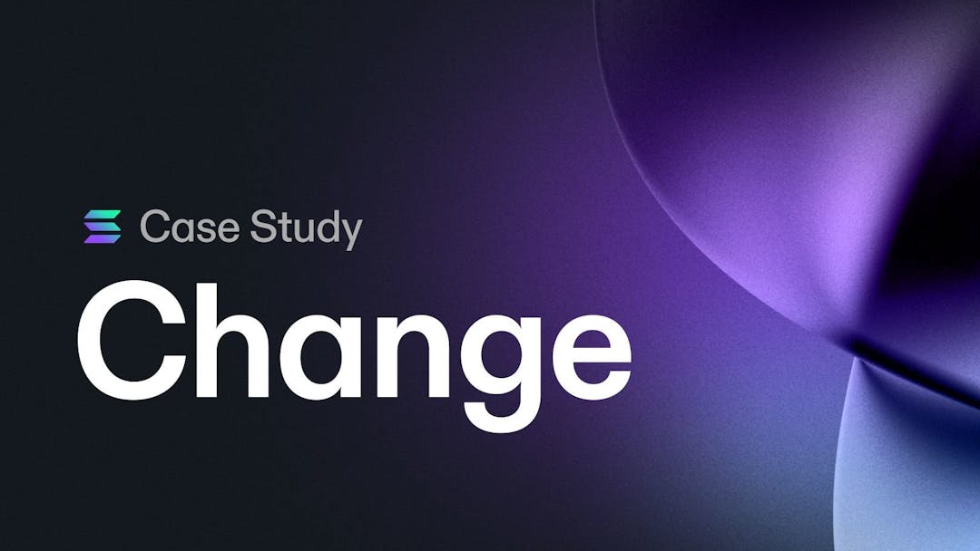 Case Study: Change and charitable donations on chain