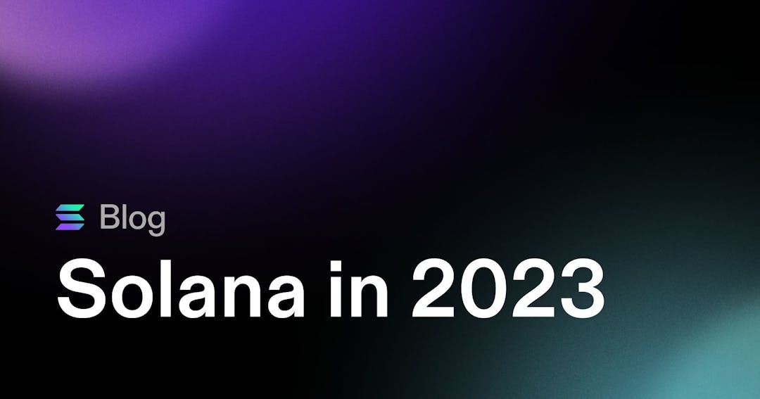 2023: The Year of the Solana Community