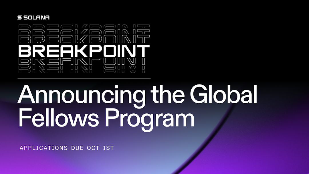 Announcing the Breakpoint Global Fellows Program