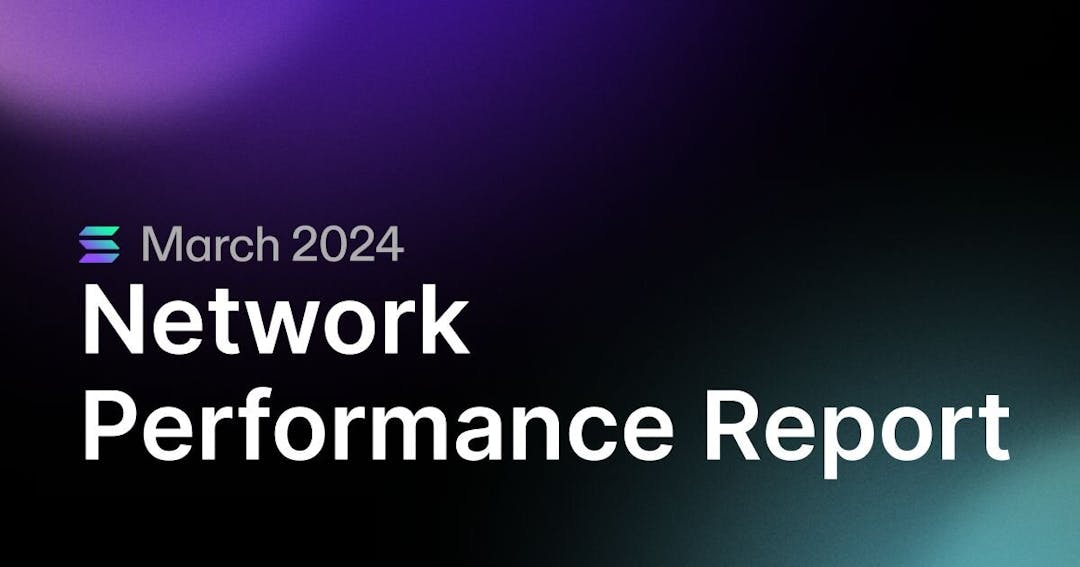 Network Performance Report: March 2024