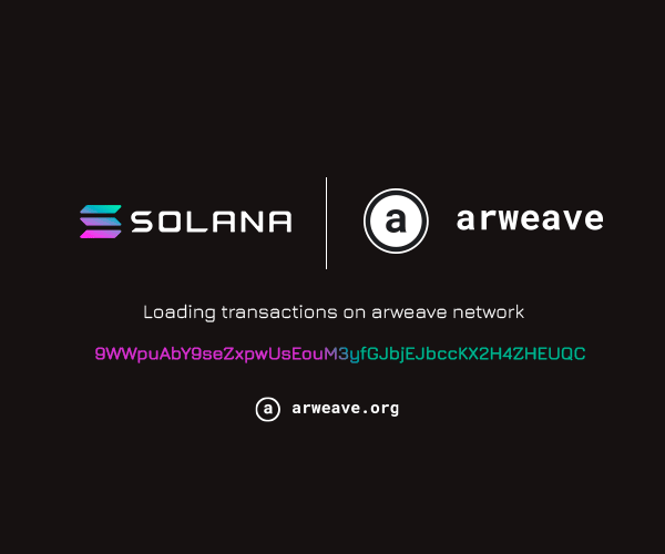 Announcing the Solana Arweave Interoperability Hack