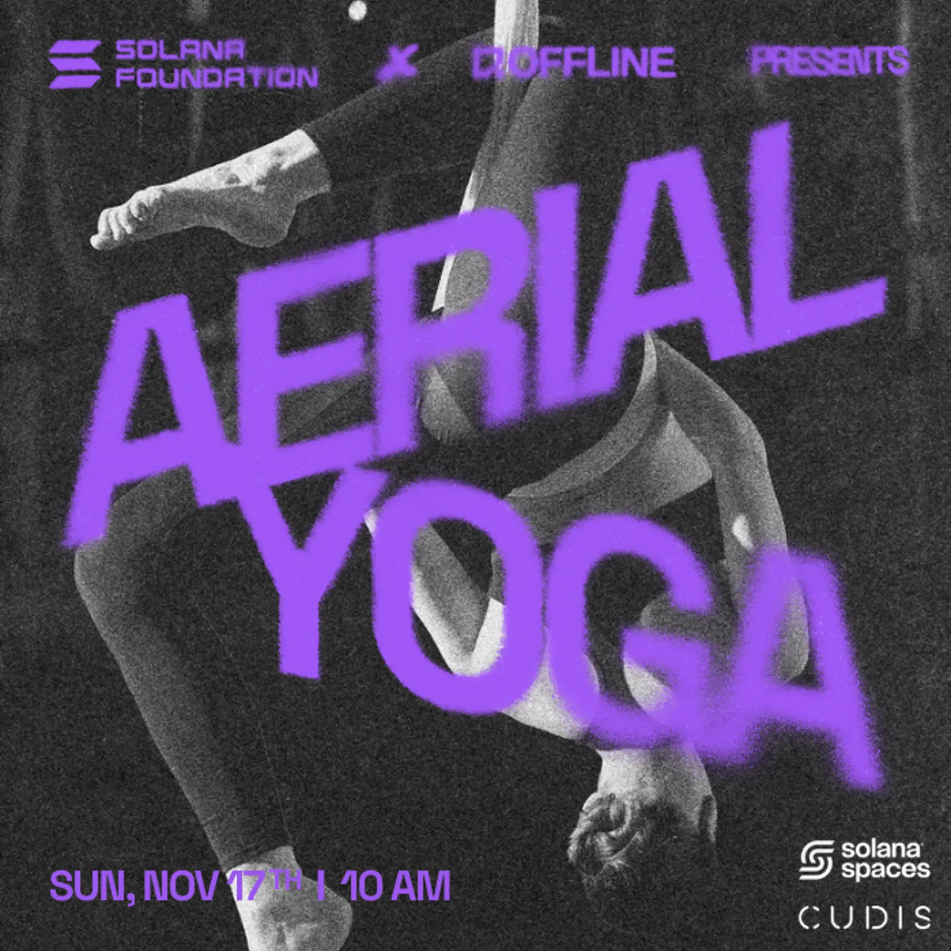 Solana Fitness Zone: Aerial Yoga | Breakpoint 2026