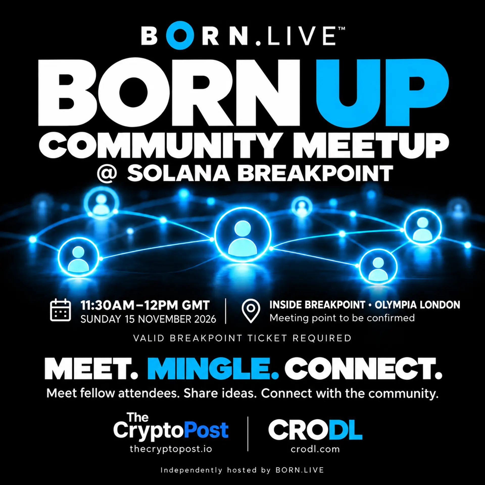 BORN UP — Breakpoint London Community Networking Meetup