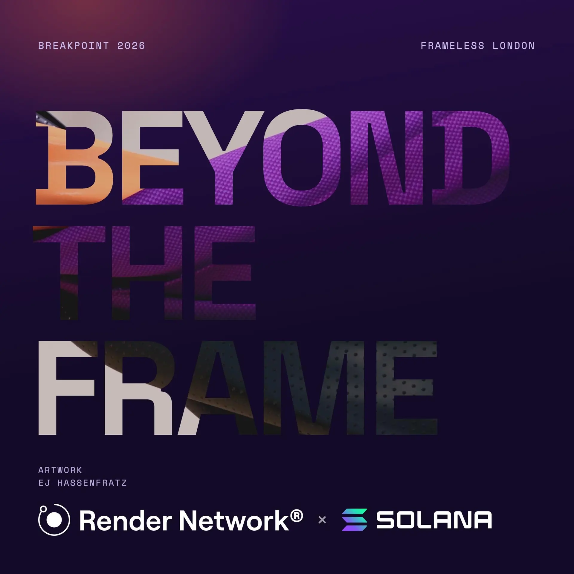 BEYOND THE FRAME: An Immersive Art Activation by Render Network x Solana