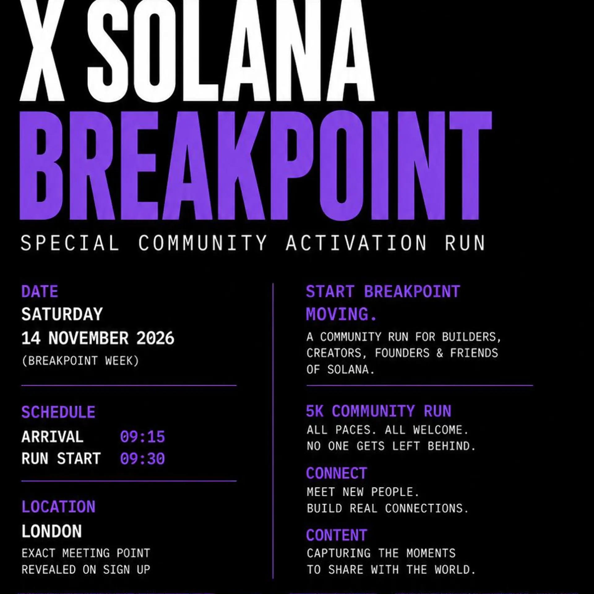 445 CREW x Solana Breakpoint | Community Run