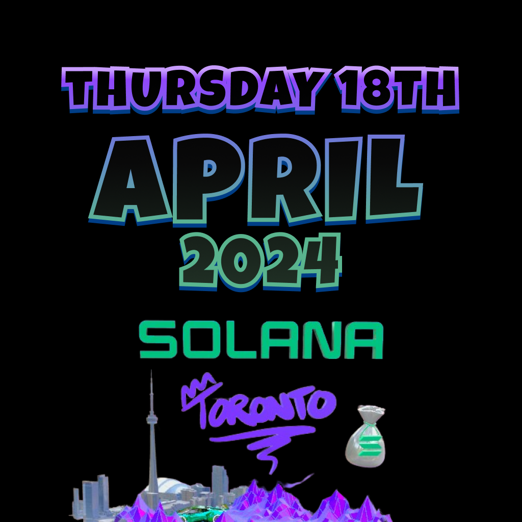 Solana Toronto April