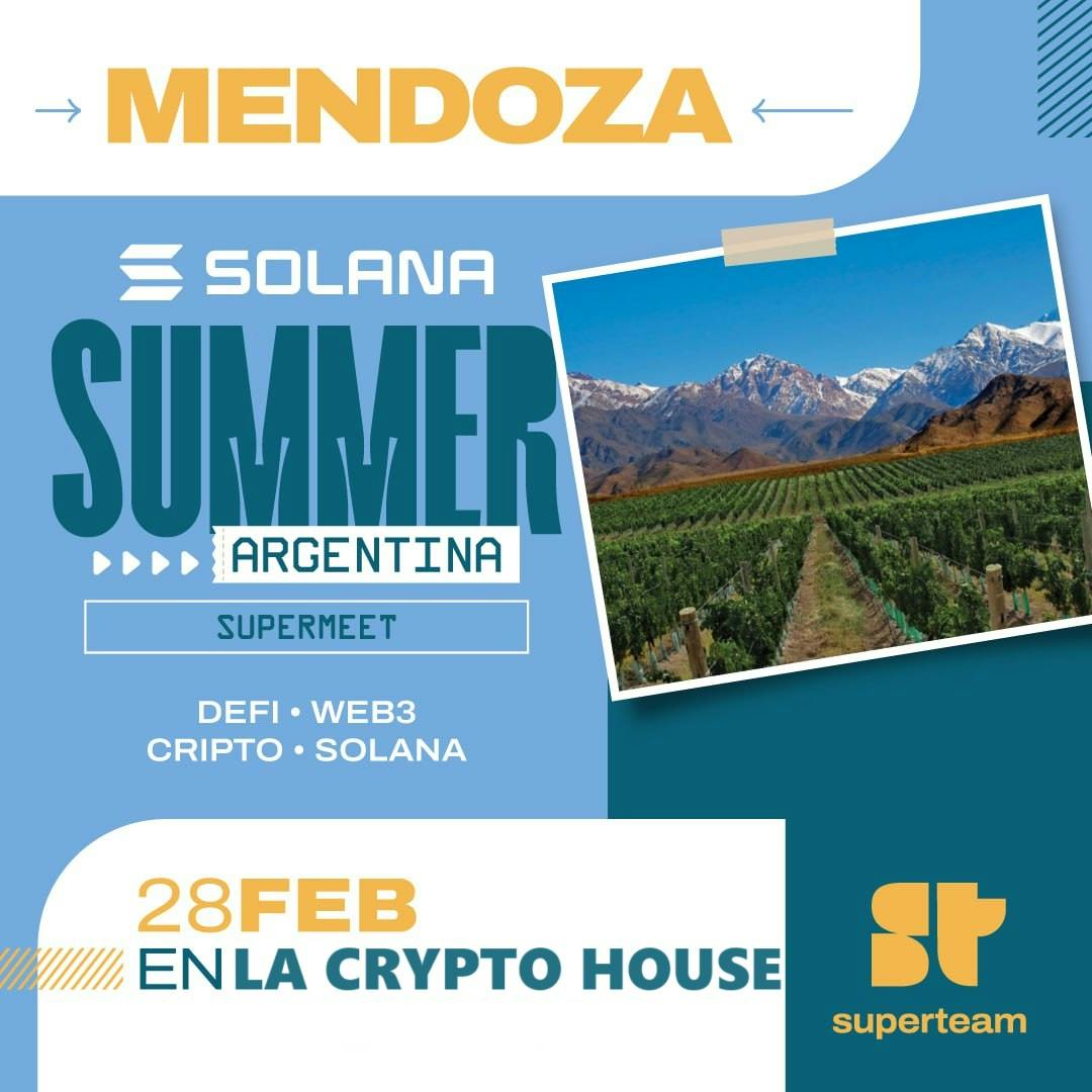 Solana Summer - SuperMeet Mendoza