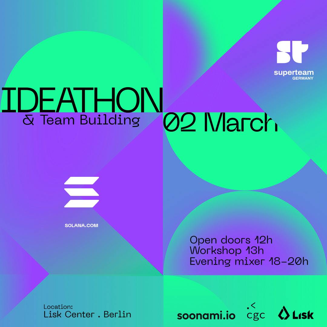 IDEATHON DAY: Find your team, discover ideas, win a hackathon 💡