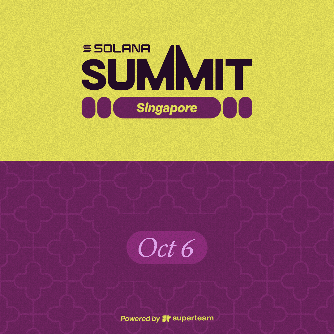 Solana Summit Singapore