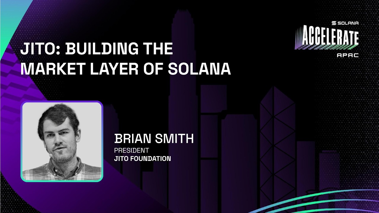 Jito - Building The Market Layer of Solana