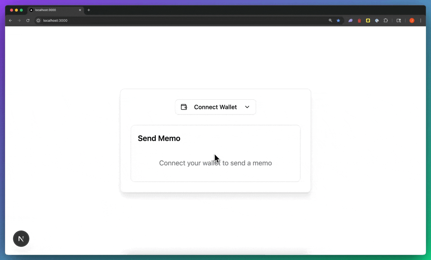 Nextjs Kit Applicatie
