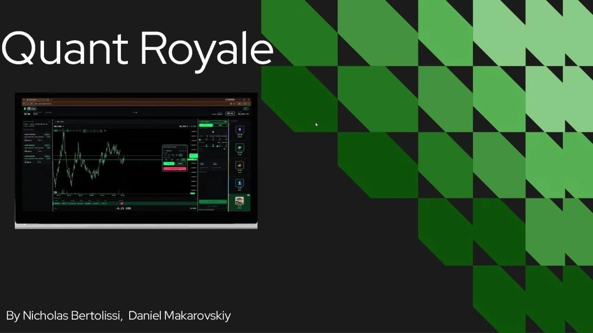 Quant Royale capstone presentation