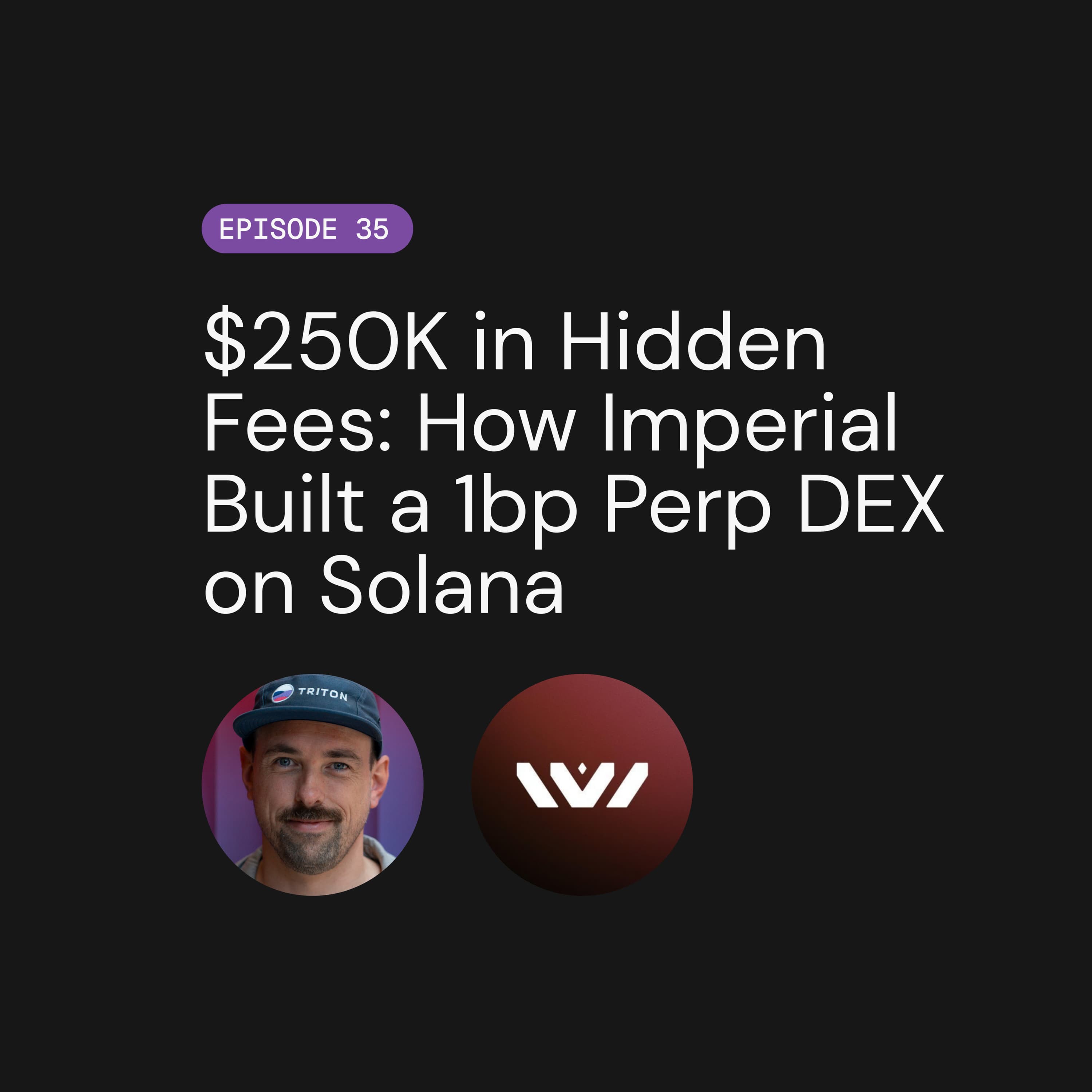 $250K in Hidden Fees: How Imperial Built a 1bp Perp DEX on Solana