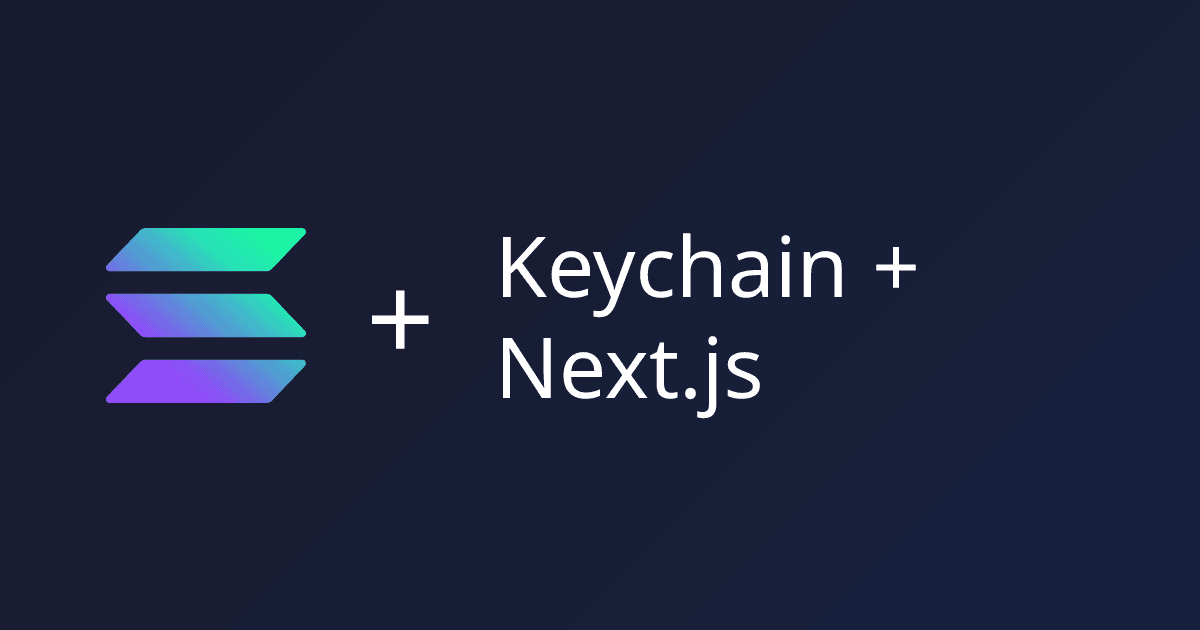 Preview of Next.js Keychain